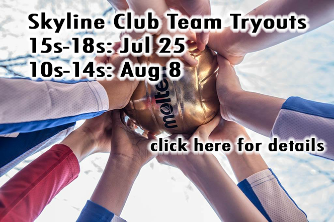 Signup now for Club Tryouts