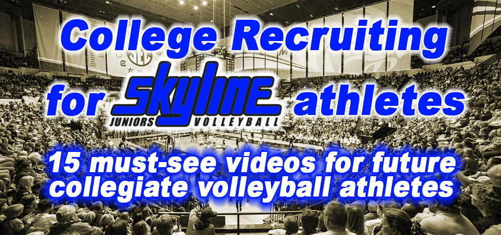 College Volleyball: What Is The Timeline For A High School Recruit